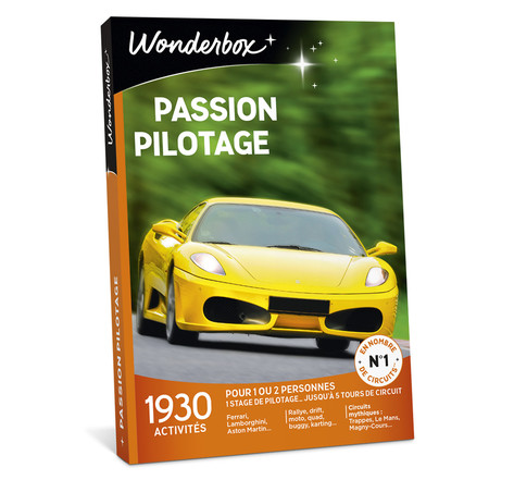 Coffret cadeau - WONDERBOX - Passion Pilotage