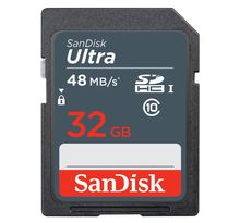Carte mémoire Secure Digital (SD) Sandisk Ultra 32Go SDHC Class10