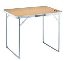 Table valise en aluminium o'camp - transportable - dim : 80 x 60 x 69 cm