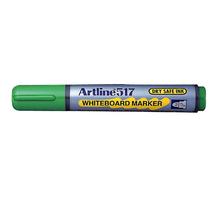 Marqueur 'Dry Safe' '517' effaçable à sec pointe conique 2 mm vert ARTLINE