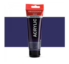 Tube de peinture acrylique - 120 ml - violet bleu permanent - amsterdam