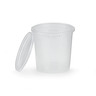 Pot inviolable plastique 1180 ml (colis de 50)