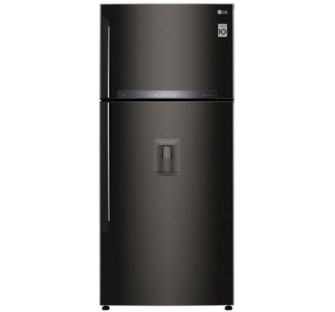 LG - GTF7850BL - Réfrigerateur congélateur 2 portes - 509L (379L + 130L) - NO FROST - A++ - L78cm x H180cm - Noir