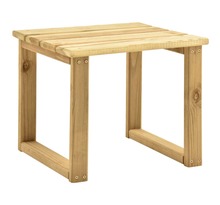 vidaXL Table de transat 30x30x26 cm Bois de pin imprégné