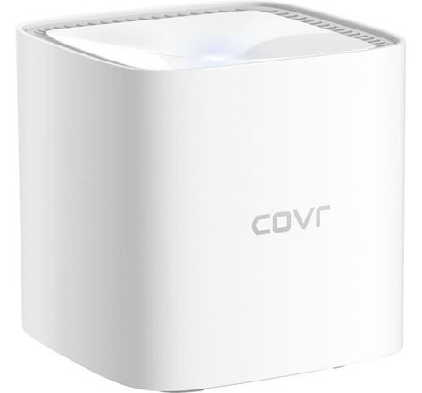 D-Link COVR-1102 Solution Wi-Fi MESH AC1200 Wave 2 Dual-Band pour couvrir toute la maison - APP iOS et Android - Compatible Alexa