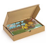 Boîte extra-plate d’expédition carton brune 22,5x15x2,5 cm (colis de 50)