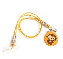 Clip sécurité avec fil enfant pour appareil auditif  modèle singe