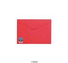 Lot de 10 enveloppes rouge avec fermeture velcro 240x335 mm vital colors v-lock