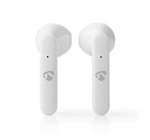 Écouteurs Bluetooth® Sans Fil | 3 Heures d'Autonomie | Commande Vocale et Tactile | Étui de Chargement | Blancs