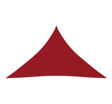 Vidaxl voile de parasol tissu oxford triangulaire 4x4x5 8 m rouge