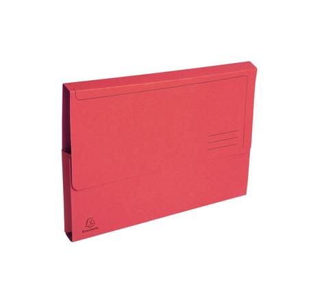 Paquet de 50 chemises poche coloris vifs Forever® 24,5x32,5cm Rouge EXACOMPTA