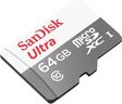 Carte mémoire Micro Secure Digital (micro SD) Sandisk Ultra 64Go SDXC