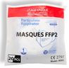 Masques FFP2 - 20 pièces par sachet