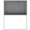 Vidaxl moustiquaire plissée pour fenêtre aluminium 60x160 cm