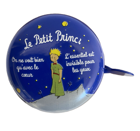 Le Petit Prince - Avertisseur Sonore Bleu en métal pour Vélo