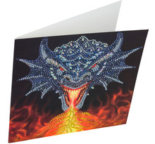 Carte à diamanter 18x18cm anne stokes dragon
