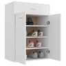 Vidaxl armoire à chaussures blanc 60x35x84 cm bois d'ingénierie