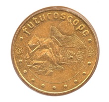 Mini médaille monnaie de paris 2008 - futuroscope