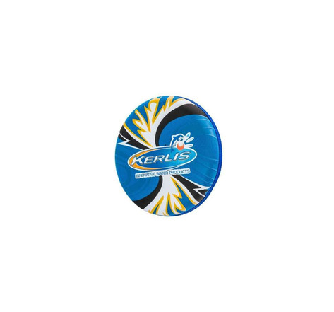 Un disque volant néoprène 24 cm - couleur bleu pour jeux piscine