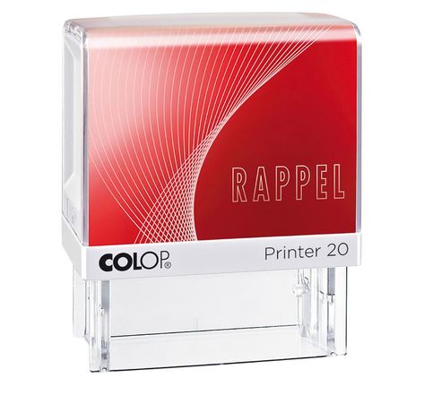 Tampon encreur Printer 20 - Formule commerciale Rappel""