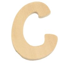 Alphabet en bois 6 cm lettre c