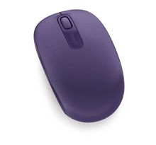 MICROSOFT Mobile Mouse 1850 - Souris optique - 3 boutons - Sans fil - Récepteur USB - Violet Pantone