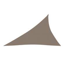 Vidaxl voile de parasol tissu oxford triangulaire 3x4x5 m taupe