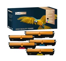 Qualitoner x5 toners 44250724 (noir x2 + cyan + magenta + jaune) compatible pour oki