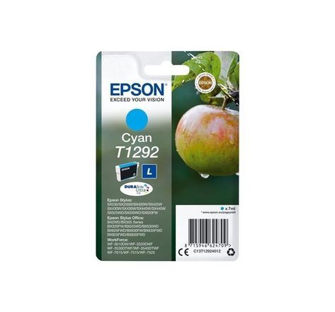 EPSON Cartouche T1292 - Pomme - Cyan
