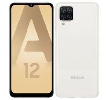 Samsung galaxy a12 dual sim - blanc - 32 go - très bon état