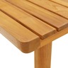 vidaXL Table basse de jardin 90x55x35 cm Bois solide d'acacia