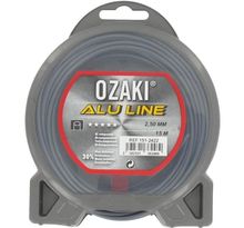JARDIN PRATIQUE Fil nylon alu line OZAKI pour débroussailleuse - Ø 2,5  mm - L 15 m
