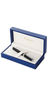 Waterman exception stylo plume fin  noir  plume fine 18k  encre bleue  coffret cadeau