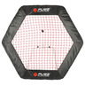 Pure2improve filet de rebondisseur de football hexagonal 140x125 cm