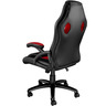 Tectake Chaise gamer TYSON - noir/rouge