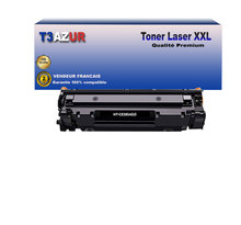 T3AZUR - Toner compatible avec Canon 728/ 725/ 726 pour Canon MF-4550D  MF-4570DN  MF-4580 Noir - 2 000p
