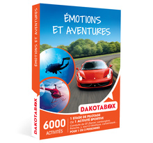 DAKOTABOX - Coffret Cadeau - Émotions et aventures