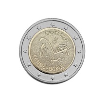 Pièce de monnaie 2 euro commémorative estonie 2021 – peuples finno-ougriens
