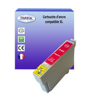 Cartouche Compatible pour Epson T0803 (C13T08034010) Magenta - T3AZUR