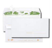 Paquet de 40 enveloppes extra blanches 100% recyclées dl 110x220 80g gpv