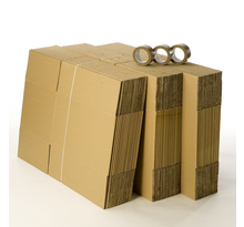 Kit 60 cartons standard avec 3 rouleaux d'adhésif gratuits