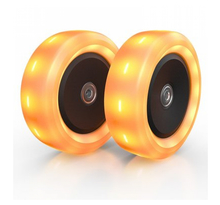 Nexo Roues pour trottinette 120x40mm LED Orange