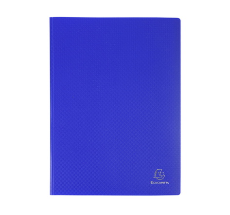 Protège-documents Polypropylène Souple 24 x 32 cm* - 100 vues  - Bleu