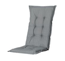 Madison Coussin de chaise à haut dossier Basic 123x50 cm gris