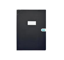 Protège-cahier PVC 150 Strong Line A4 (21x29,7 cm) opaque noir ELBA