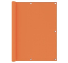 Vidaxl écran de balcon orange 120x400 cm tissu oxford