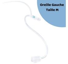 Tube de Remplacement pour Amplificateur d'écoute Sonotone Oreille Gauche, Taille Medium