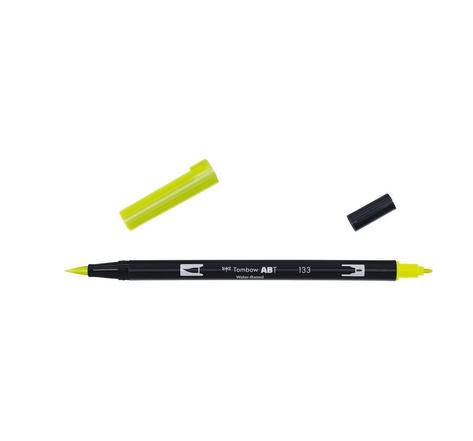 Feutre Dessin Double Pointe ABT Dual Brush Pen 133 chartreuse TOMBOW