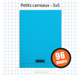 Cahier 24X32 - Petits Carreaux - 96 Pages 