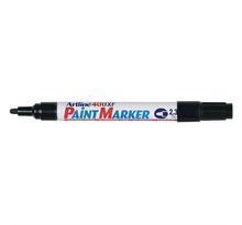 Marqueur 'Paint 400 XF' permanent indélébile pointe conique 2,3 mm noir ARTLINE